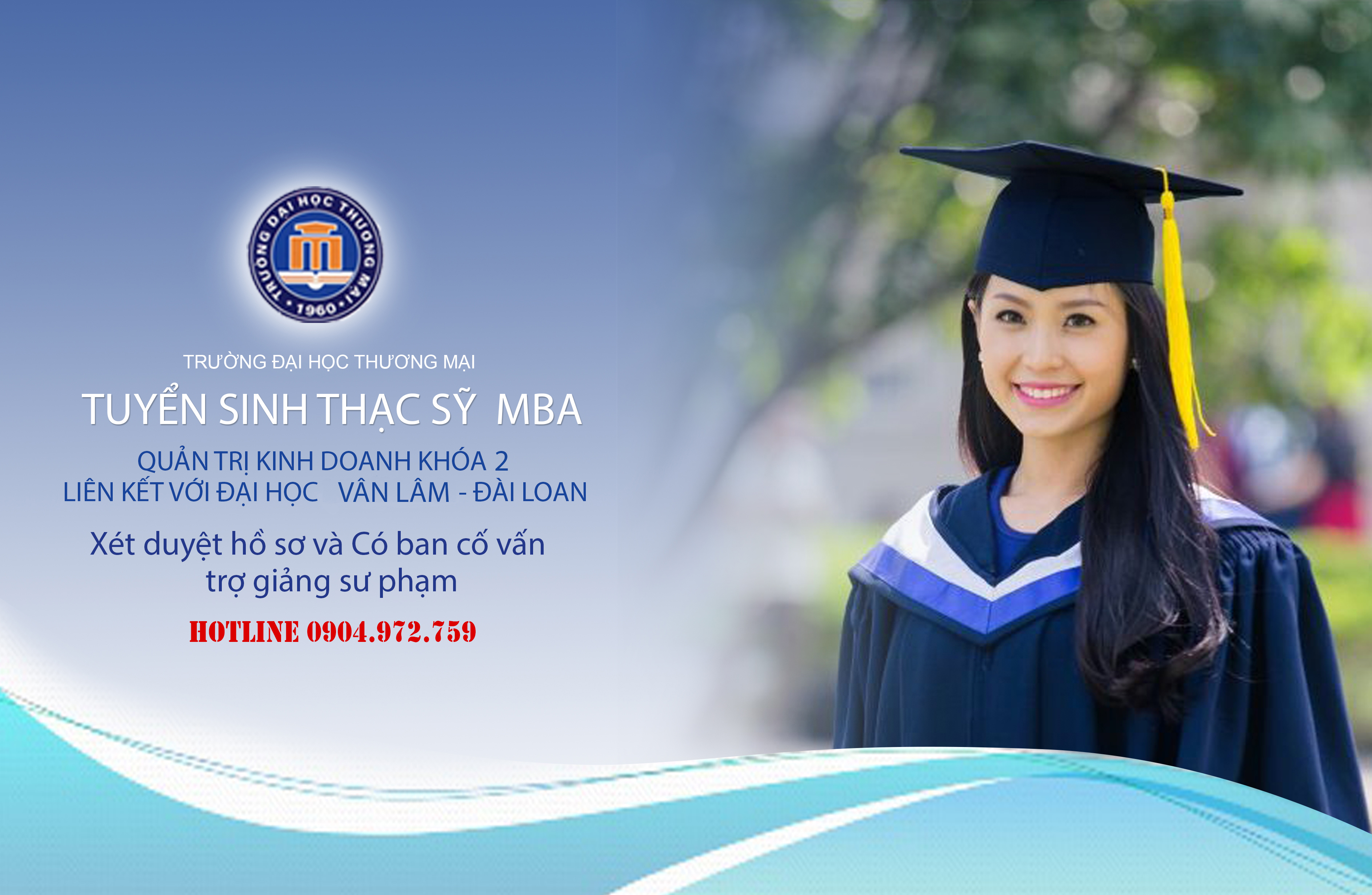 Thông tin tuyển sinh thạc sĩ Quản trị kinh doanh khóa 2 liên kết với Đại học Vân Lâm - Đài Loan